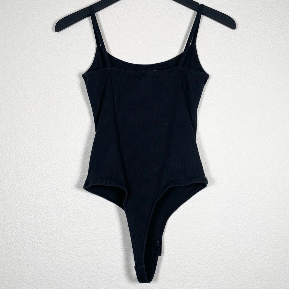 Madewell Ribbed Cami Thong Bodysuit - Picture 4 of 8